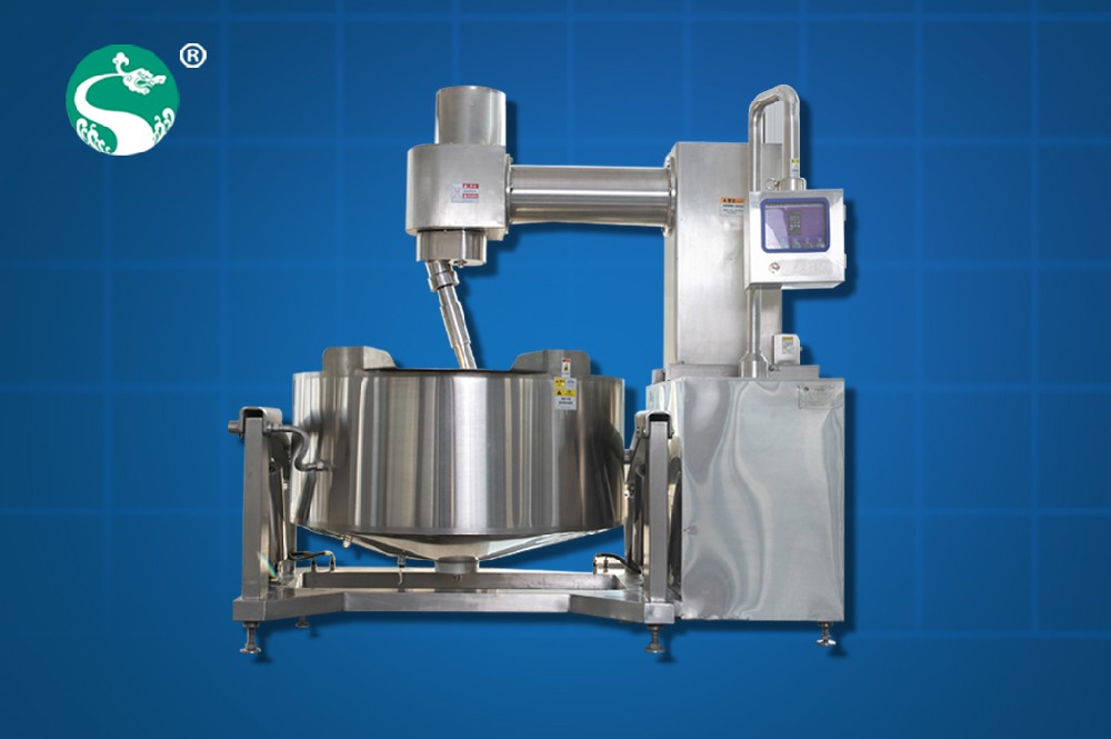 Rollover Laminated High-Viscosity jacketed planetary stirring cooking kettle (Steam)