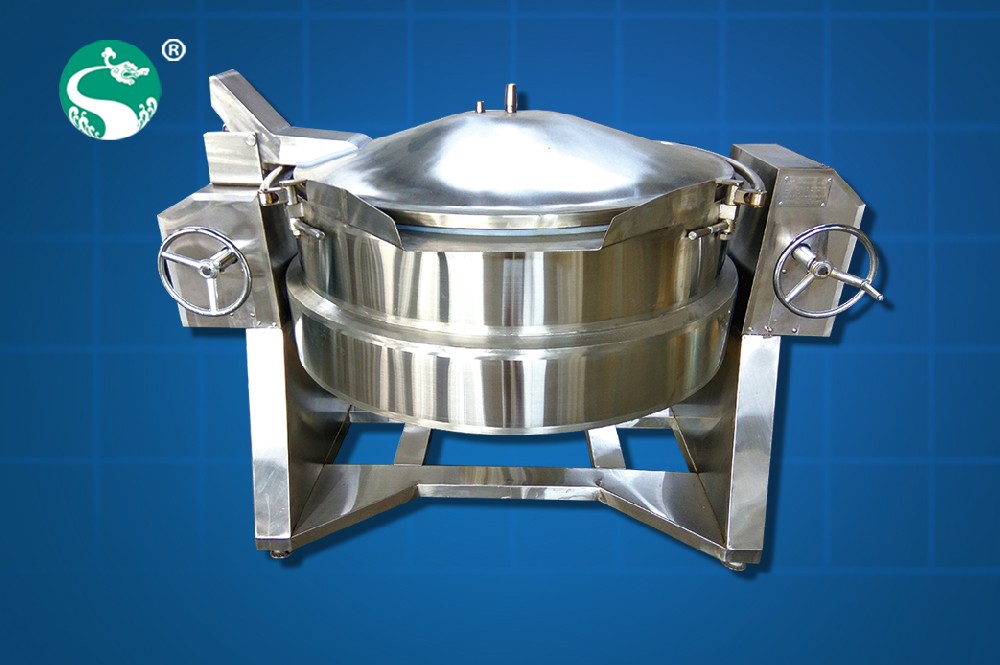 Manual tiltable pressure boiler