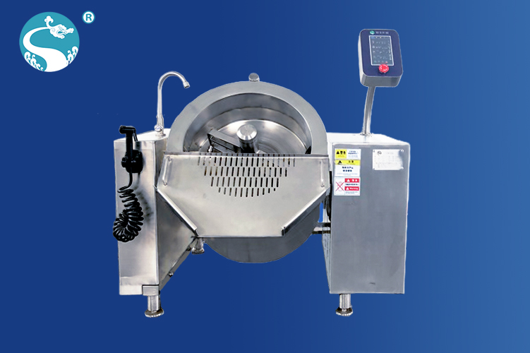 PLC control panels for  jacket cooker with mixer (electric/gas/steam heatiing)
